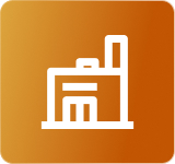 factory direct supply and fast delivery icon – global warehouse support