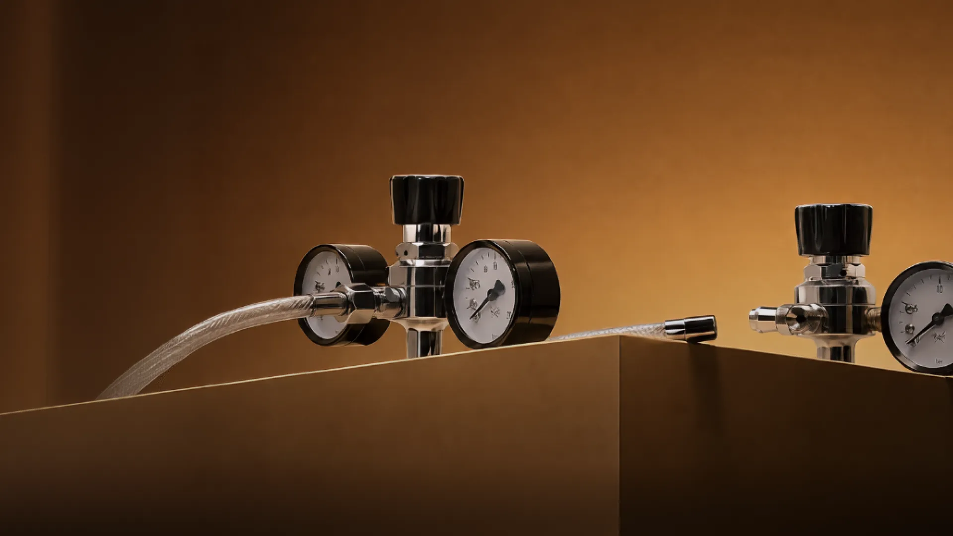 Champion Whip nitrous oxide pressure regulator – dual gauge and single gauge models with hose kit